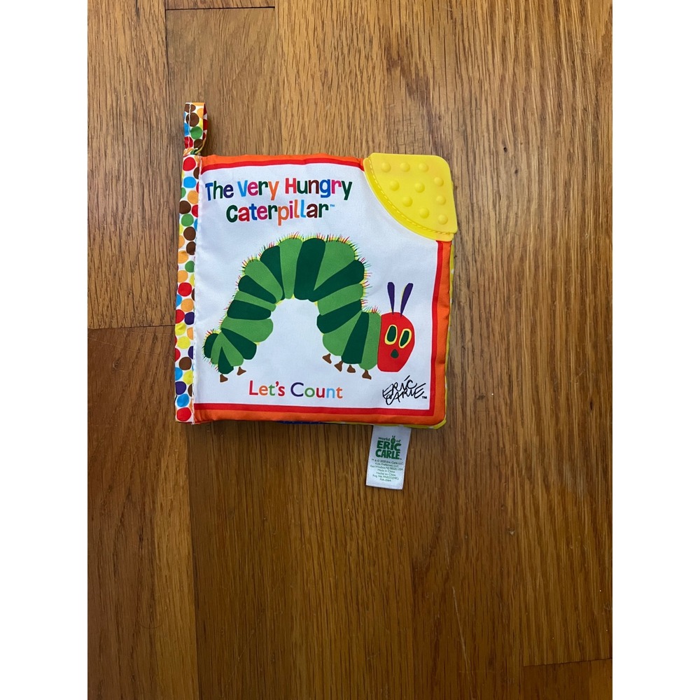 Eric Carle The Very Hungry Caterpillar Lets Count Soft Activity Crinkle Book
